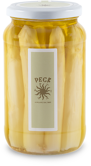 White Asparagus With Mustard Grains In Oil 500 G - Peck (600x800), Png Download