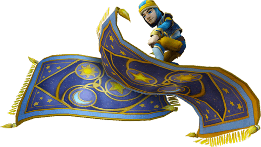 Get The New Celestial Carpet Mount - Wizard101 New Mount Carpet (517x292), Png Download