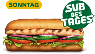 Subway Sandwich - Chicken Breast - Fast Food (429x429), Png Download