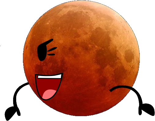 Blood Moon - Total Lunar Eclipse (640x479), Png Download