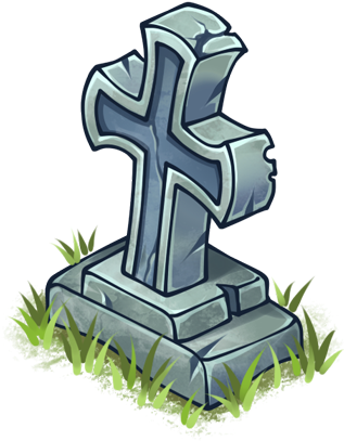 Decor Grave 2 - Cross (508x508), Png Download