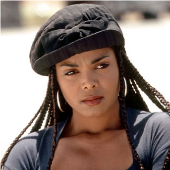022813 Fashion Beauty Janet Jackson Hair Poetic Justice - Box Braids Janet Jackson (608x342), Png Download