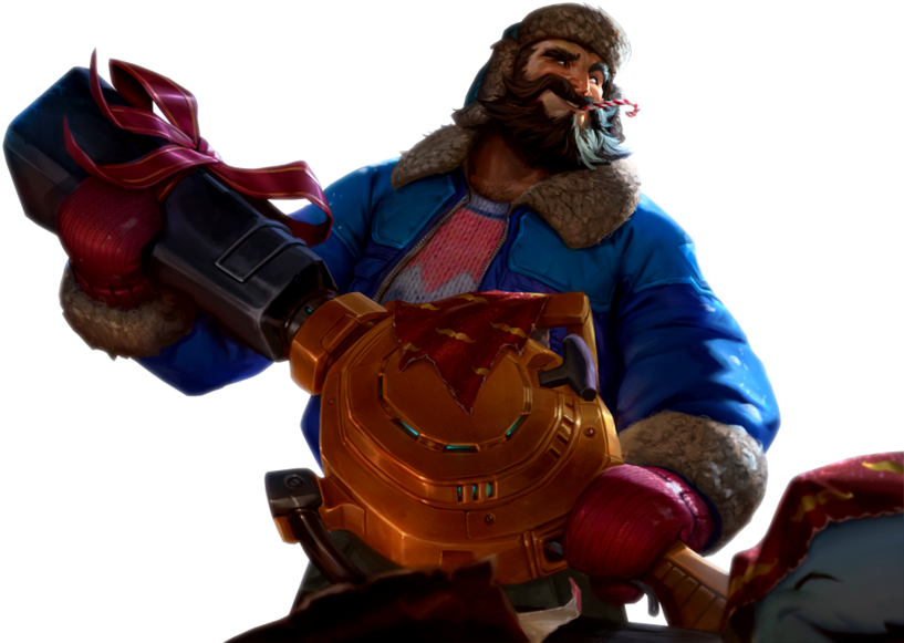 Graves Lol Png - Snow Day Graves (1024x604), Png Download