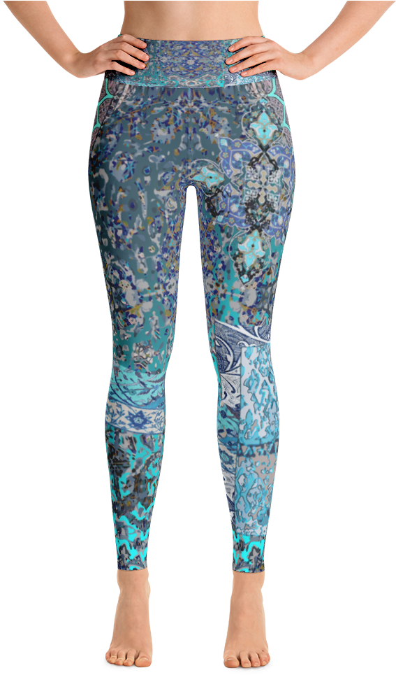 The Magic Carpet Yoga Leggings - Choose. (1000x1000), Png Download