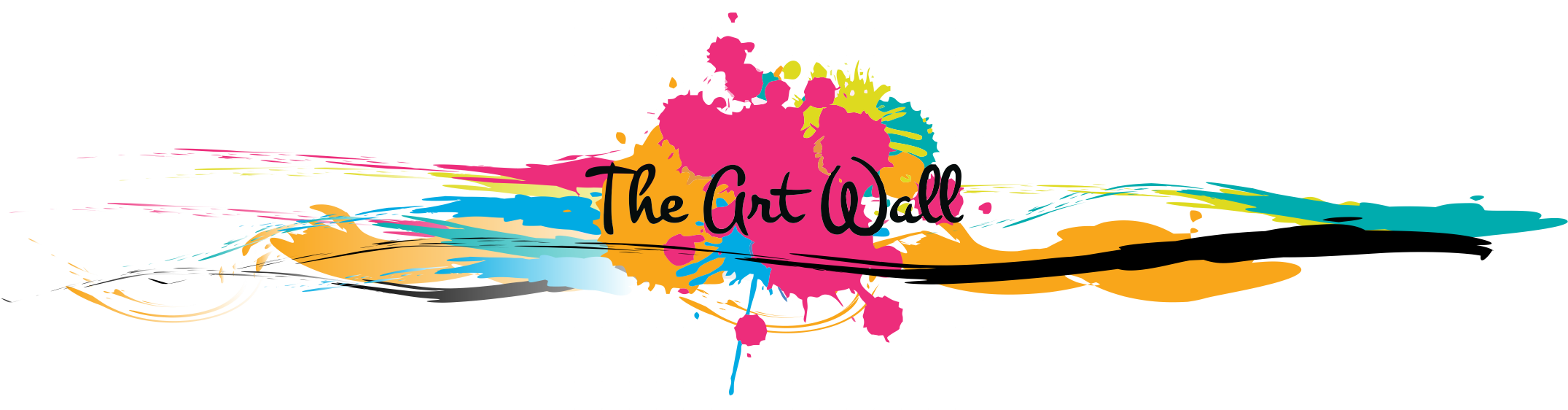 The Art Wall - Mehndi (2767x561), Png Download