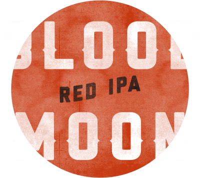 Blood Moon - Label (400x357), Png Download