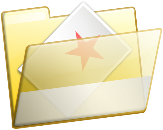 How To Set Use Favorites Folder Icon Clipart (600x600), Png Download