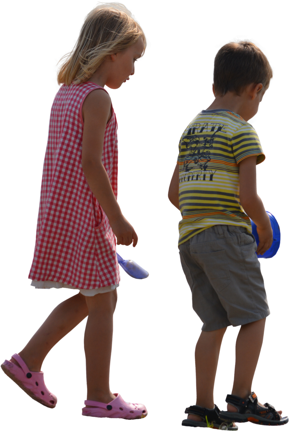Child Walking Png - Kids Walking Png (1049x1500), Png Download