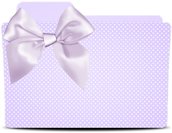Cute,kawaii,folder Icon Folder Icon - Cool Girly Folder Icons (350x350), Png Download