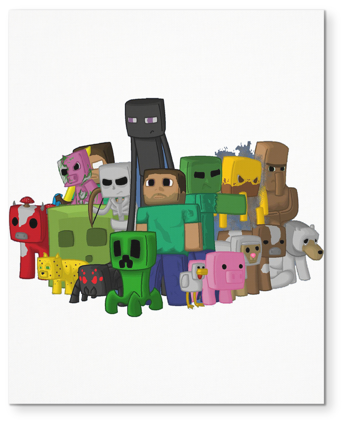 Imagenes De Minecraft Fondos (1024x1024), Png Download