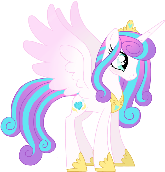 Unoriginai, Crown, Cute, Horseshoes, Older, Princess - Princess Flurry Heart Grown Up (592x632), Png Download