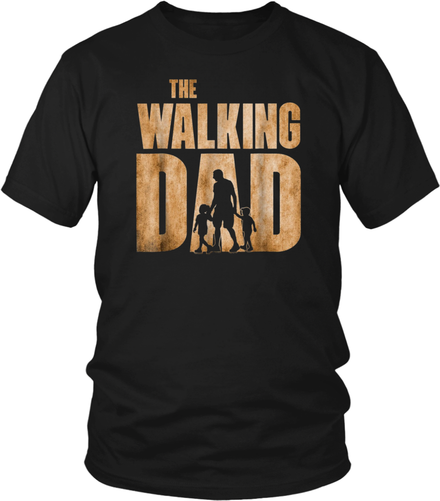 Mens Walking Dad Funny Fathers Day Shirt From Children - Star Wars High Ground Shirt (1024x1024), Png Download