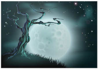 Moon Tree (400x400), Png Download