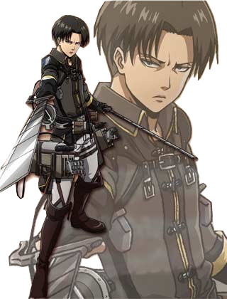 You Already Know From Our Weird Anime Figure Post That - Attack On Titans Levi Cool (320x420), Png Download
