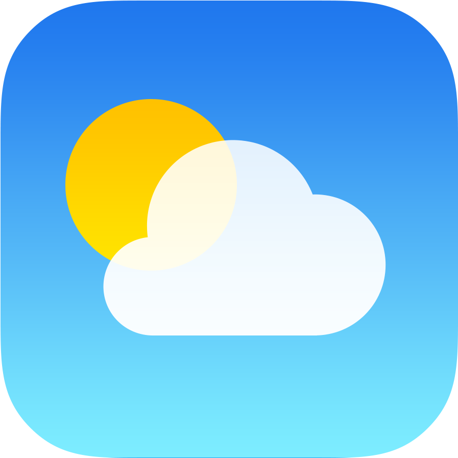 Weather Icon Png Image - Transparent Background Weather Icon (1024x1024), Png Download
