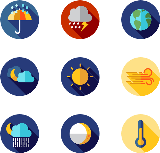 Weather 30 Icons - Movie Icon (600x564), Png Download