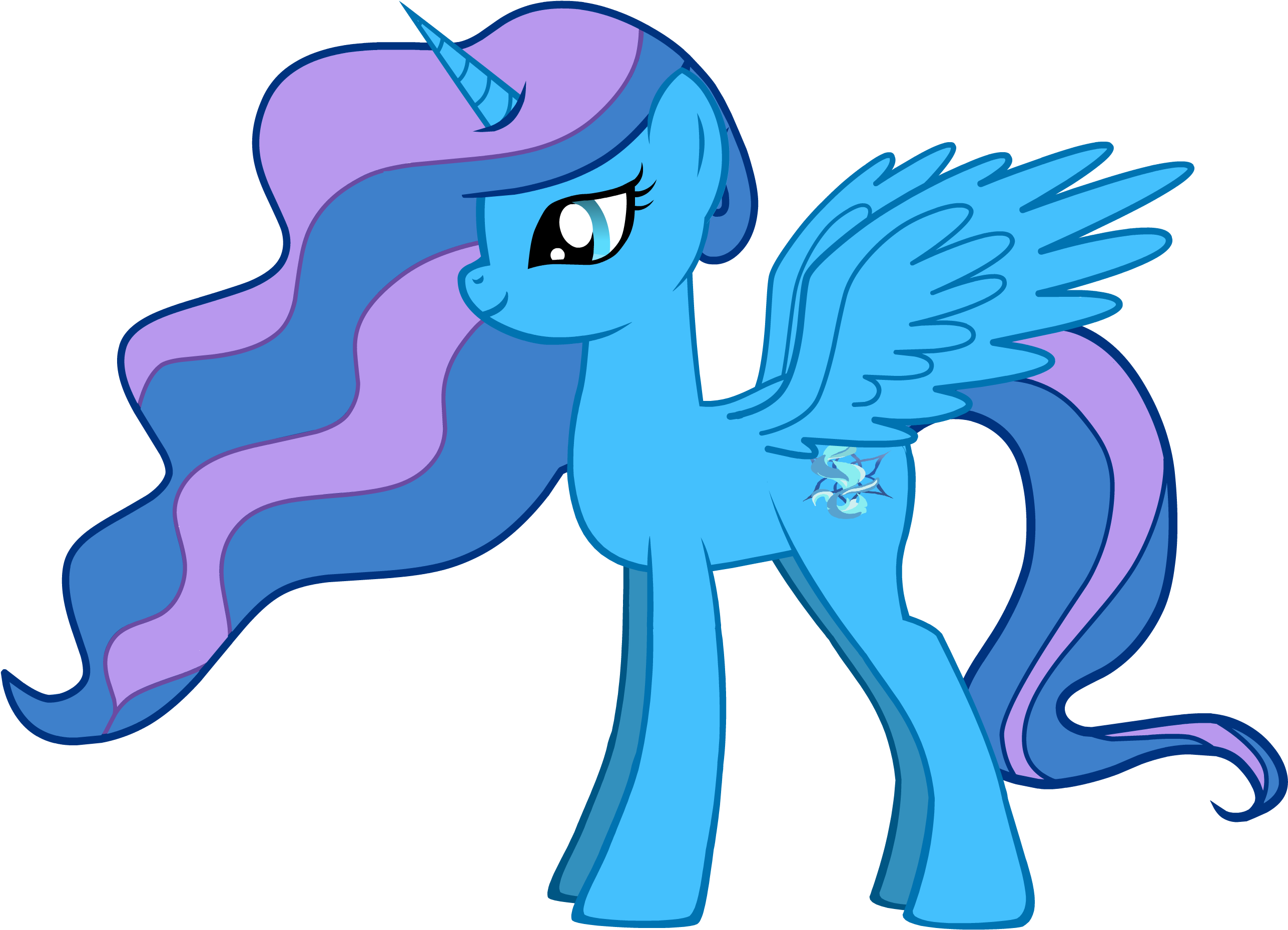 Nightmare Sparkle Cutie Mark (3320x2600), Png Download