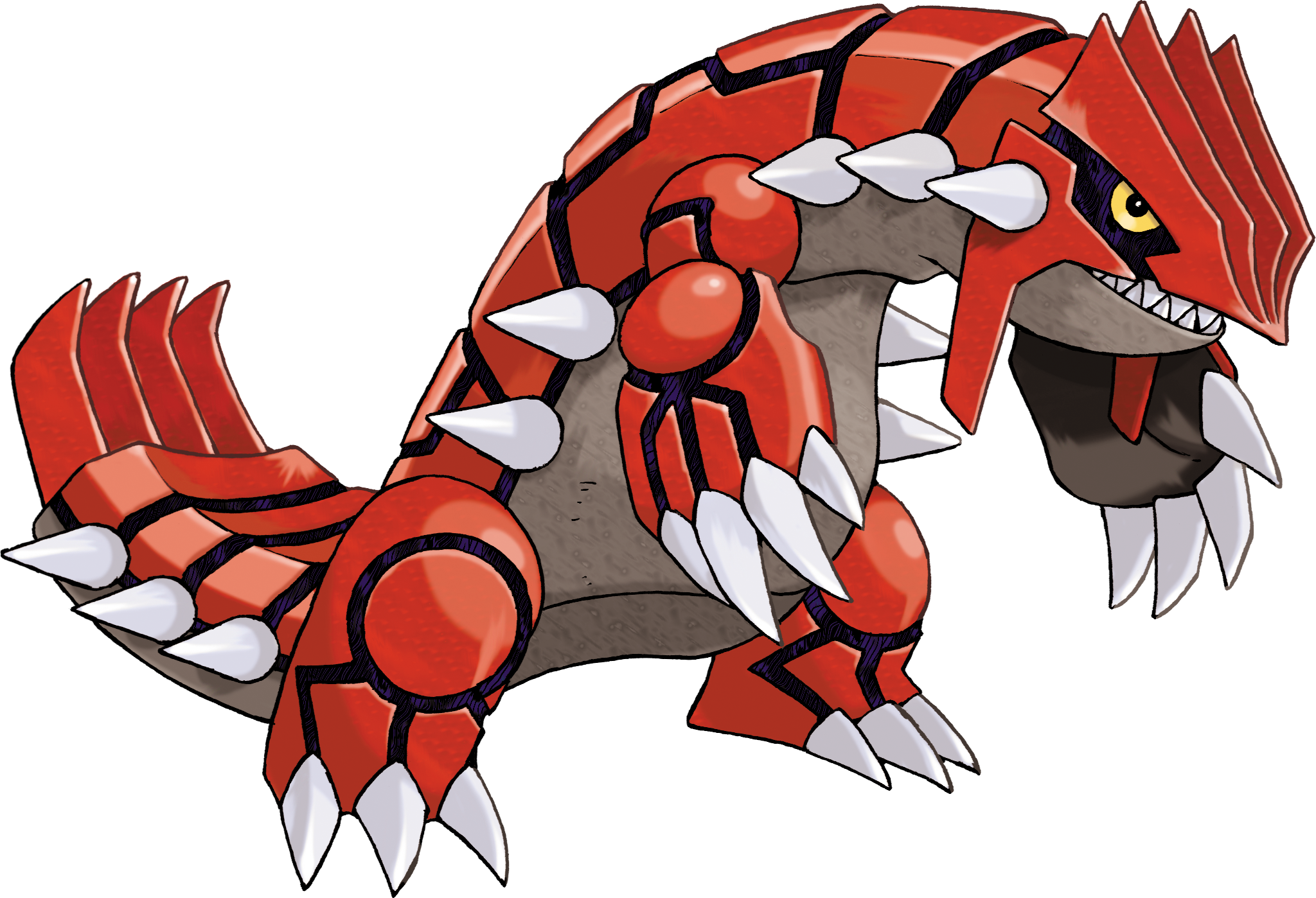 Original File - Groudon Pokemon (2048x1398), Png Download