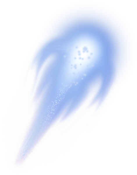 Share This Image - Blue Glow Psd (471x600), Png Download