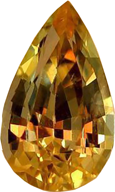 Natural Yellow Sapphire - Sapphire (733x777), Png Download