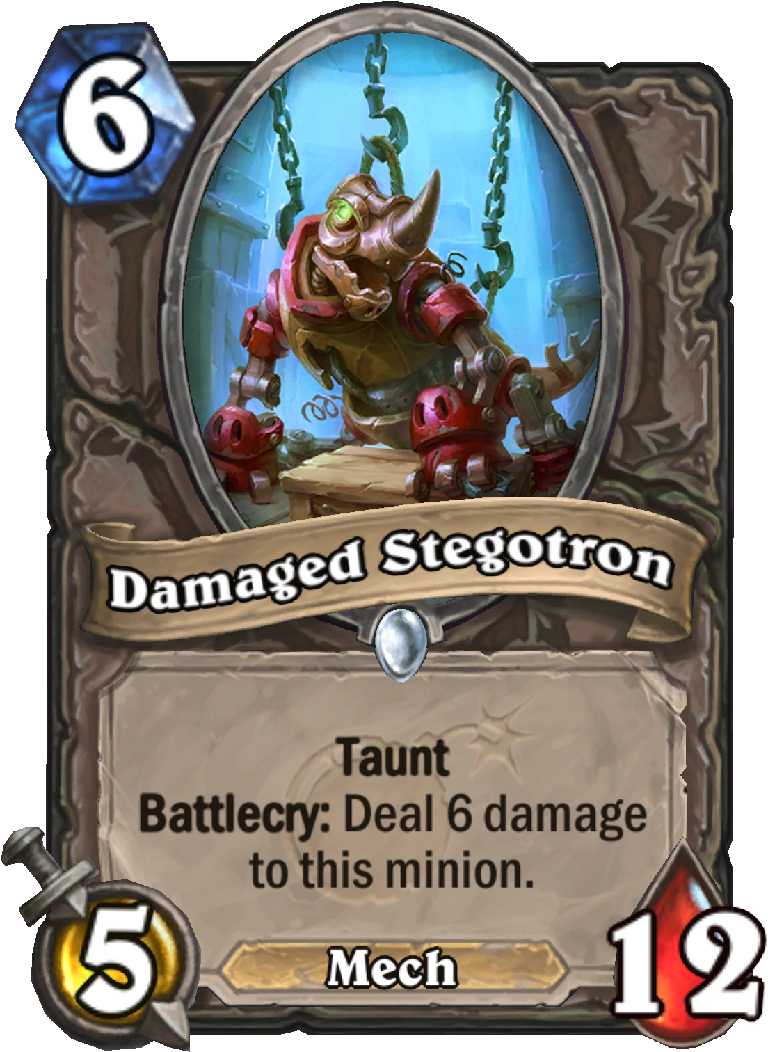 Spiked Hogrider Card - Hearthstone Spiked Hog Rider (567x811), Png Download