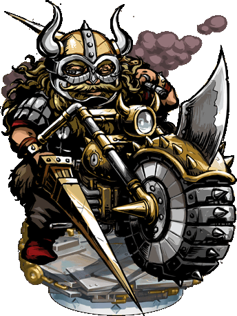 Dwarven Hog Knight Ii - Blood Brothers Wiki Knihgt (344x458), Png Download
