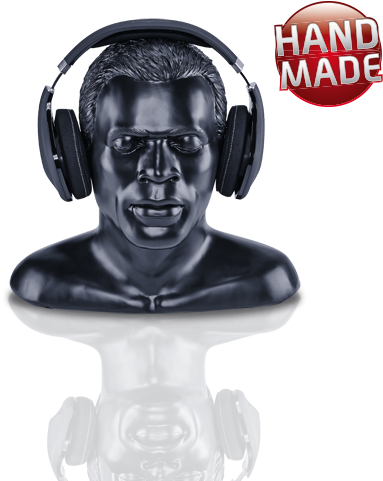 Universal Headphone Stand - Oehlbach In Silence Black (480x480), Png Download