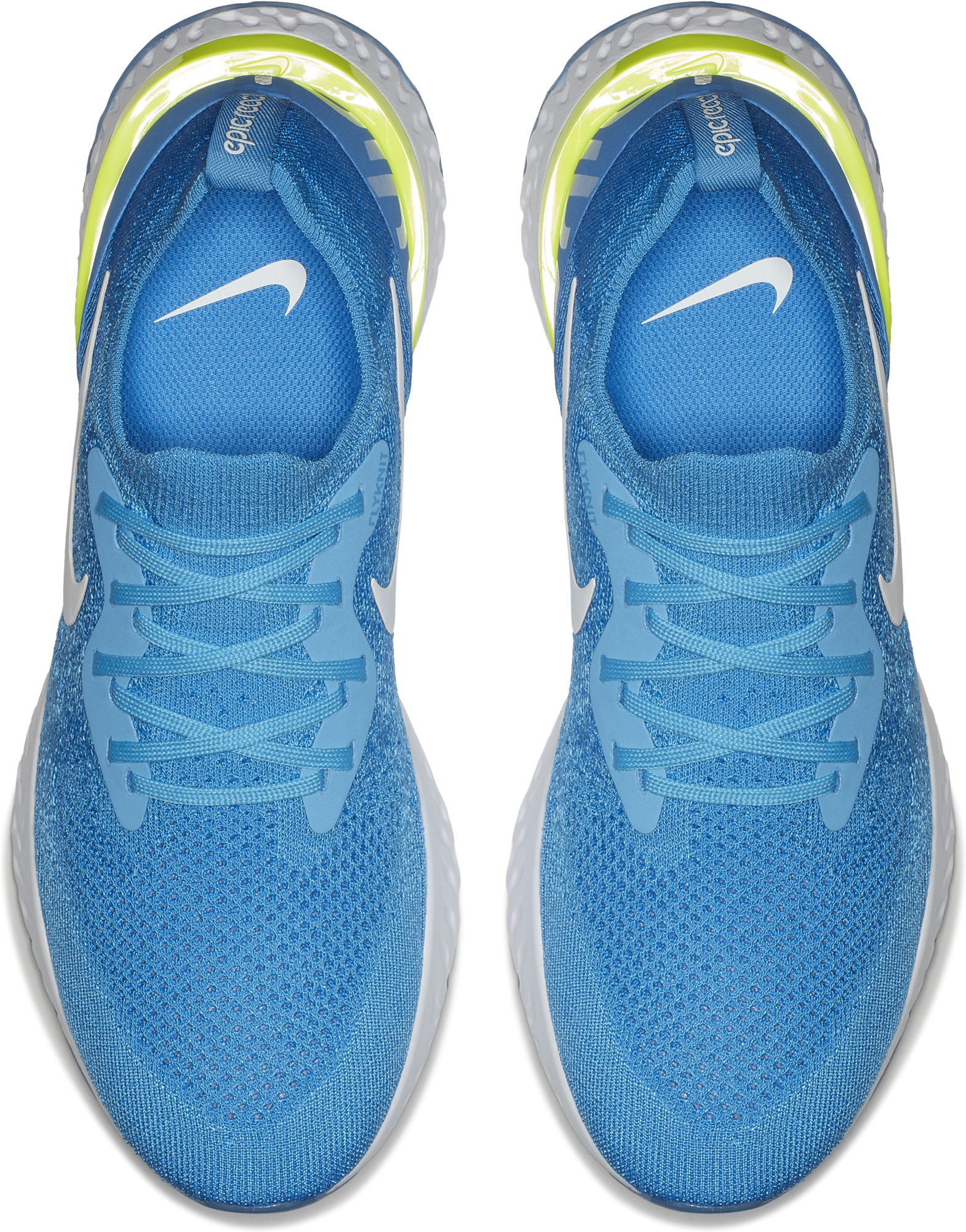 Men's Epic React Flyknit Running Shoe (2000x2000), Png Download