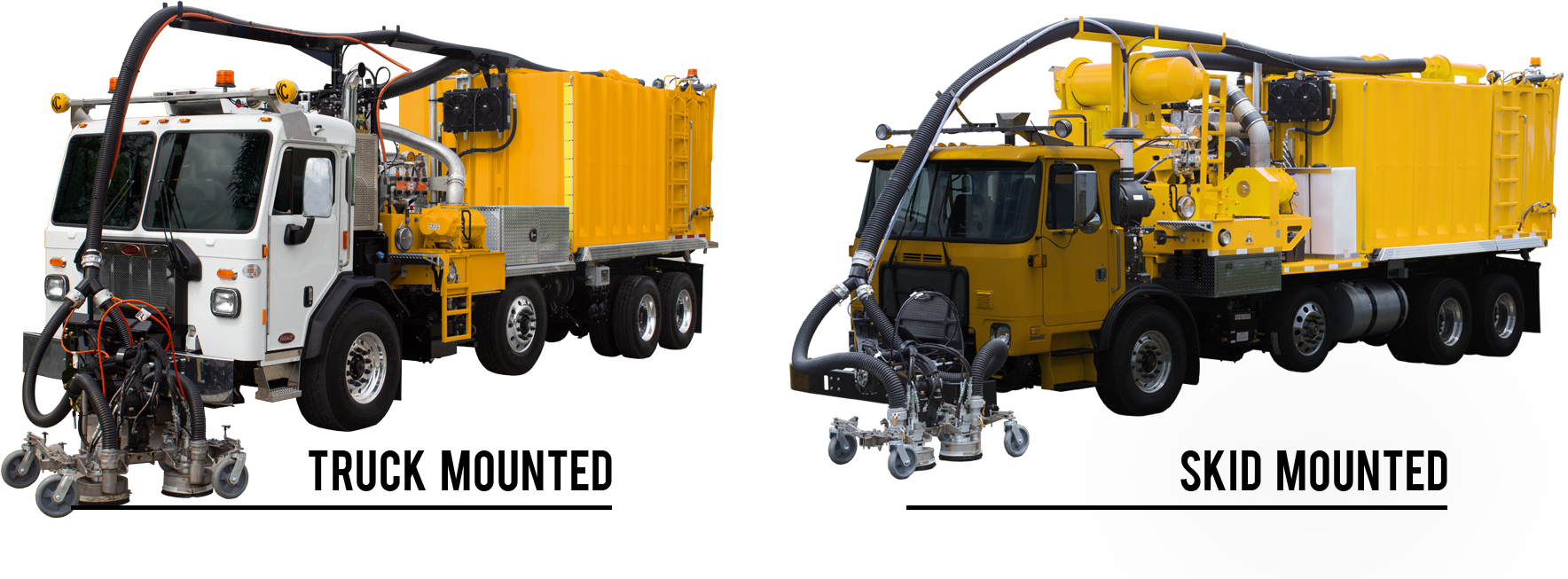 The Stripe Hog® Waterblasting - Waterblasting Technologies (1800x748), Png Download