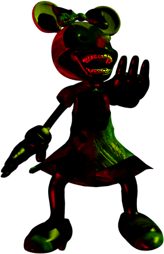 Phantom Photo-negative Minnie - Illustration (960x540), Png Download