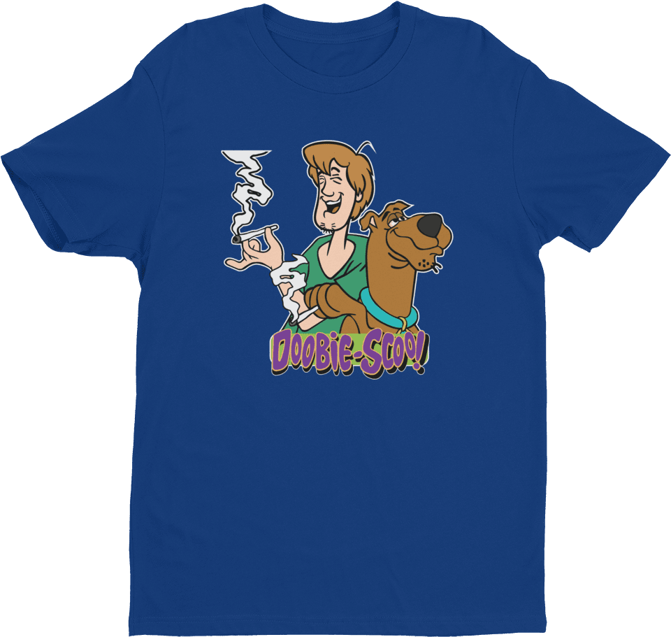 This Fan Theory Of Scooby And Shaggy Being Potheads - Shirt (1000x1000), Png Download