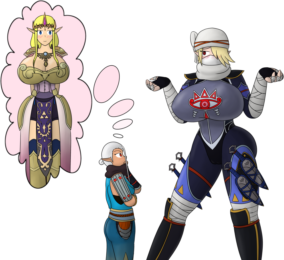The Legend Of Zelda - Legend Of Zelda Sheik Memes (1024x922), Png Download