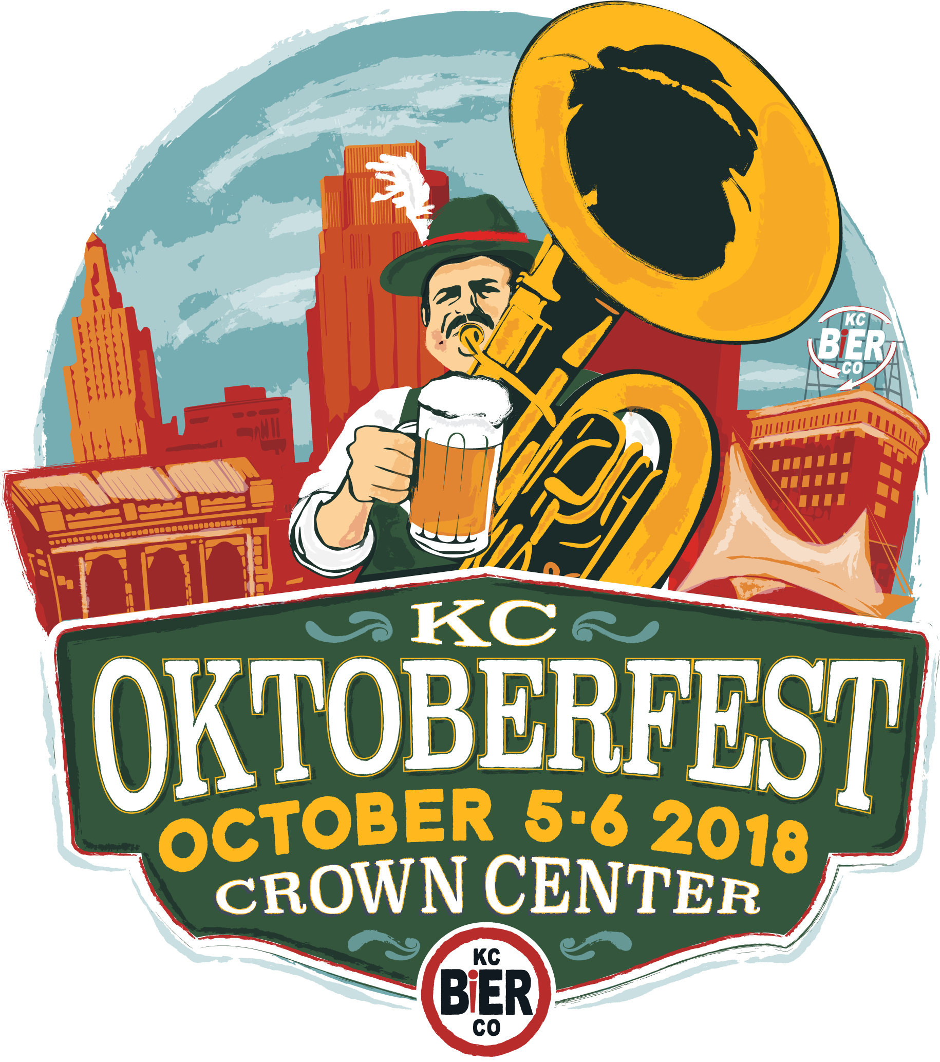 Kc Oktobertfest Kansas City's Largest Traditional Oktobertfest, - Kc Bier Company (1875x2175), Png Download
