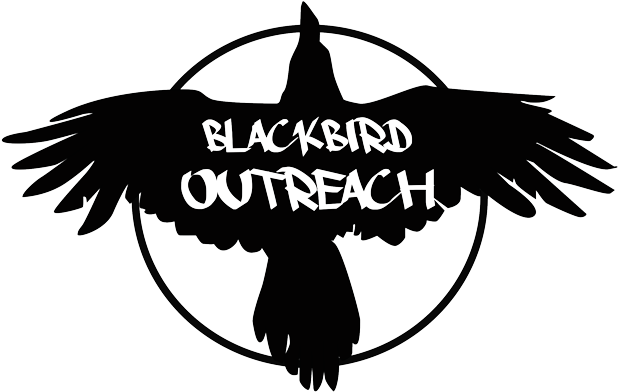 Blackbird Outreach - Png Logo Black Bird (636x407), Png Download