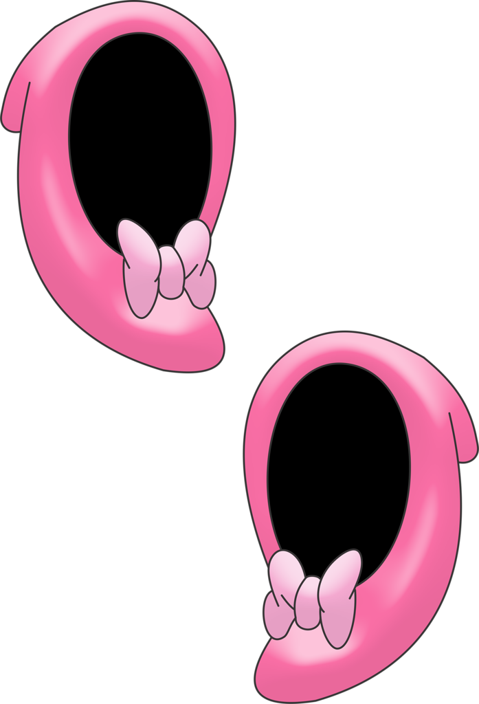 Minnie E Mickey Mickey Mouse And Friends, Mickey Minnie - Sapato Da Minnie Rosa (697x1024), Png Download