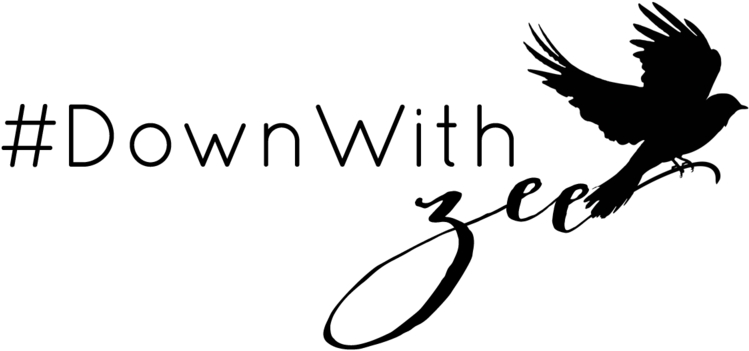 Down With Zee With Bird Png - Love (1000x440), Png Download