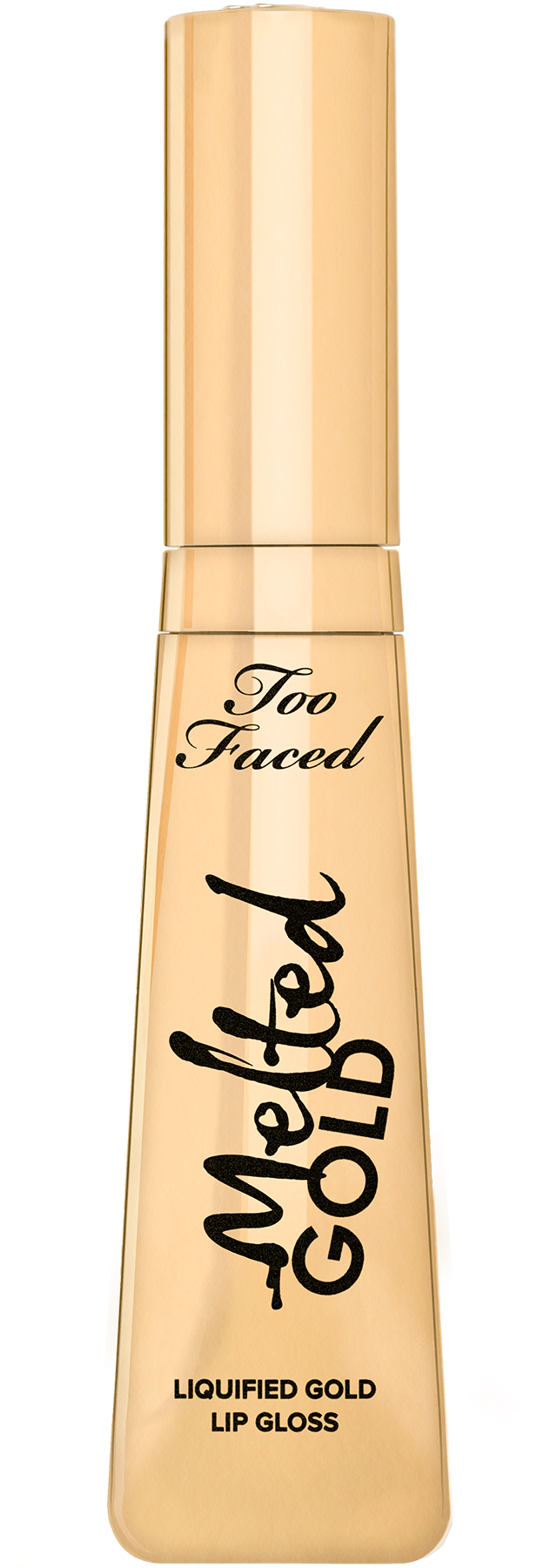 Melted Gold Liquid Lipstick - Too Faced Gold Lipstick (2000x1800), Png Download
