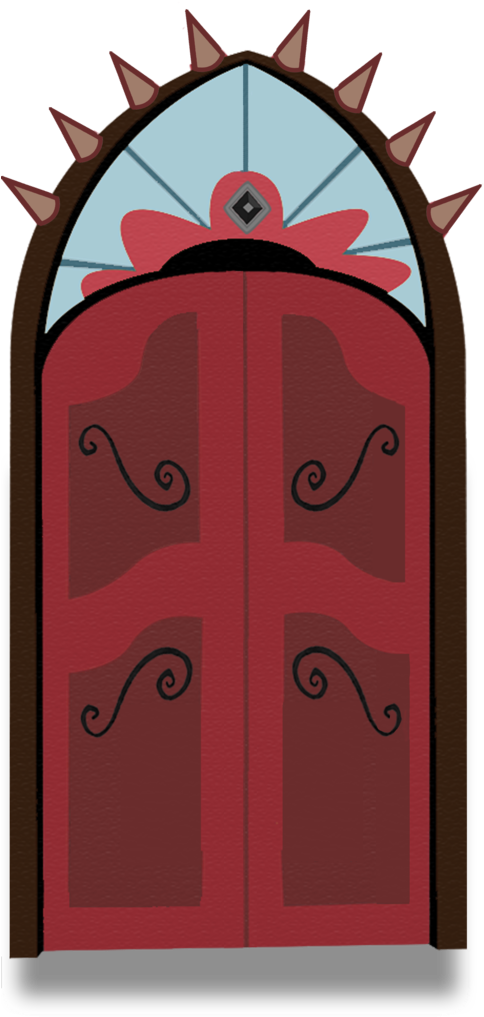 Door, Safe, Simple Background, Transparent Background, - Gate To Tartarus (483x1024), Png Download