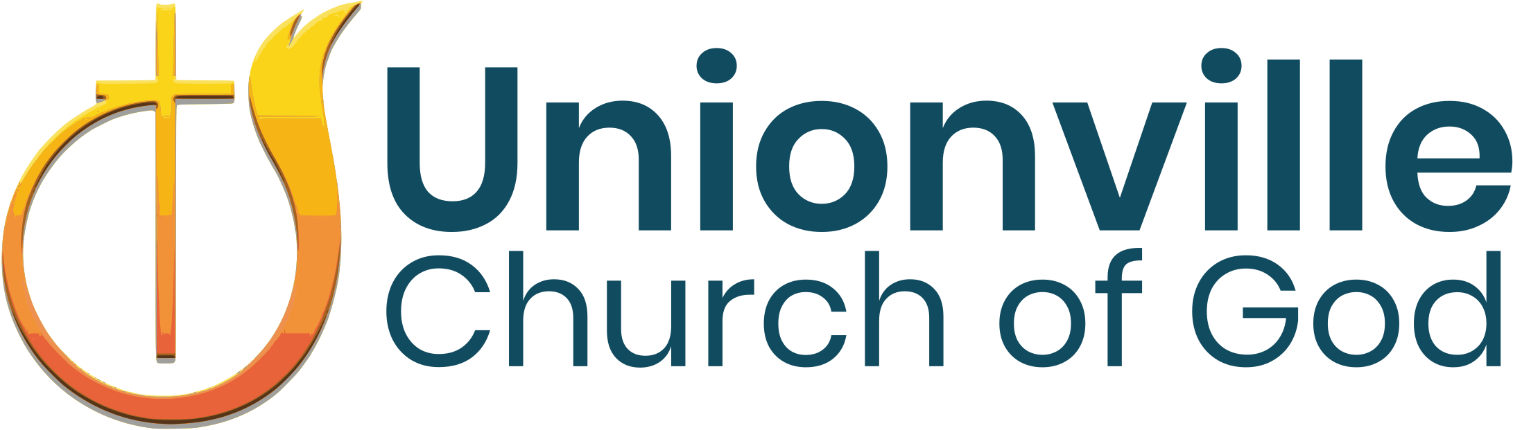 Unionville Church Of God Logo - Logo (2292x677), Png Download
