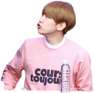 #exo Baekhyun #exo #baekhyun #exo Baekhyun #бэкхён - Baekhyun Exo Png Pink (700x466), Png Download
