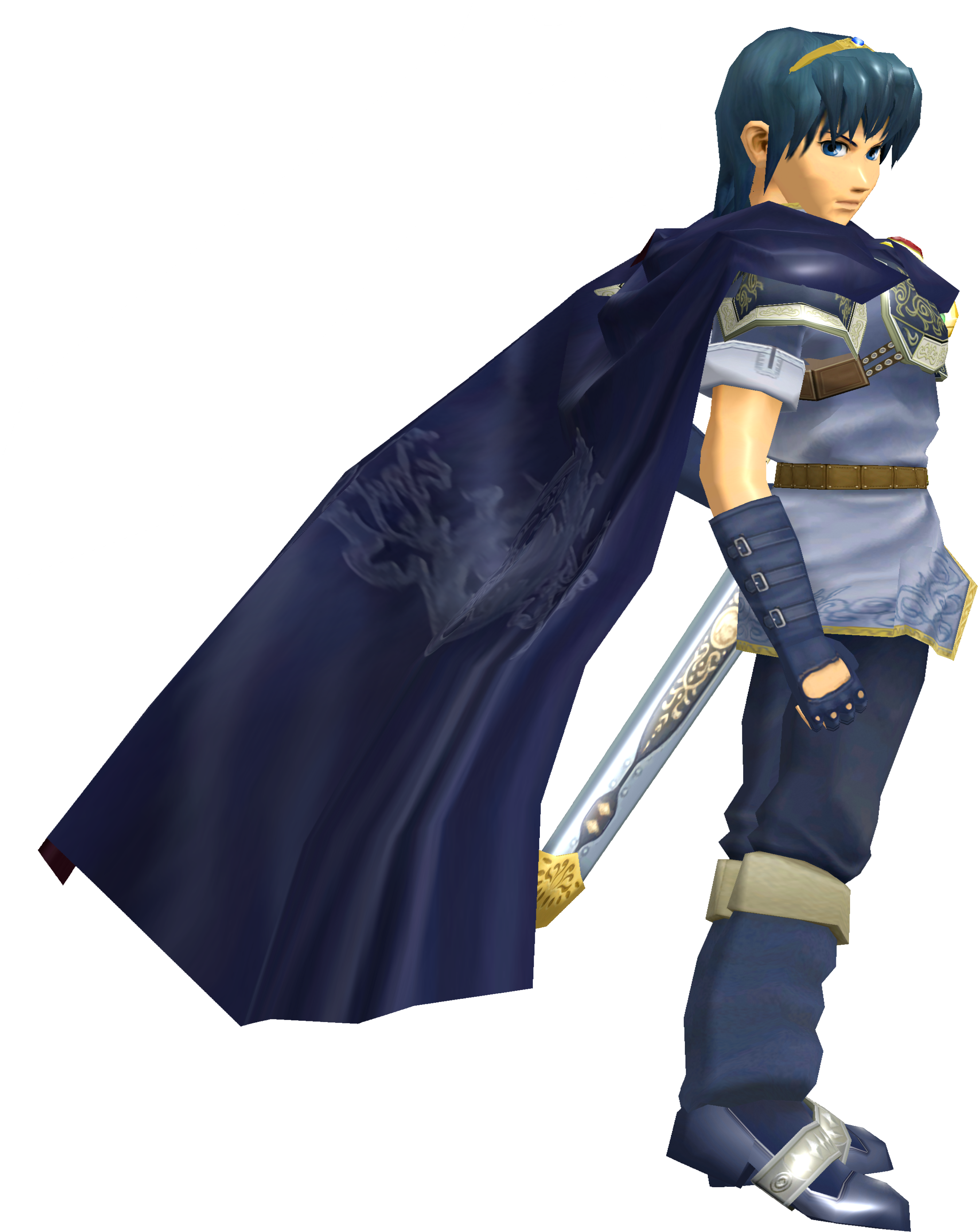 Http - //i - Cubeupload - Com/4igdk0 - Super Smash Bros Melee Marth Png (2880x3424), Png Download