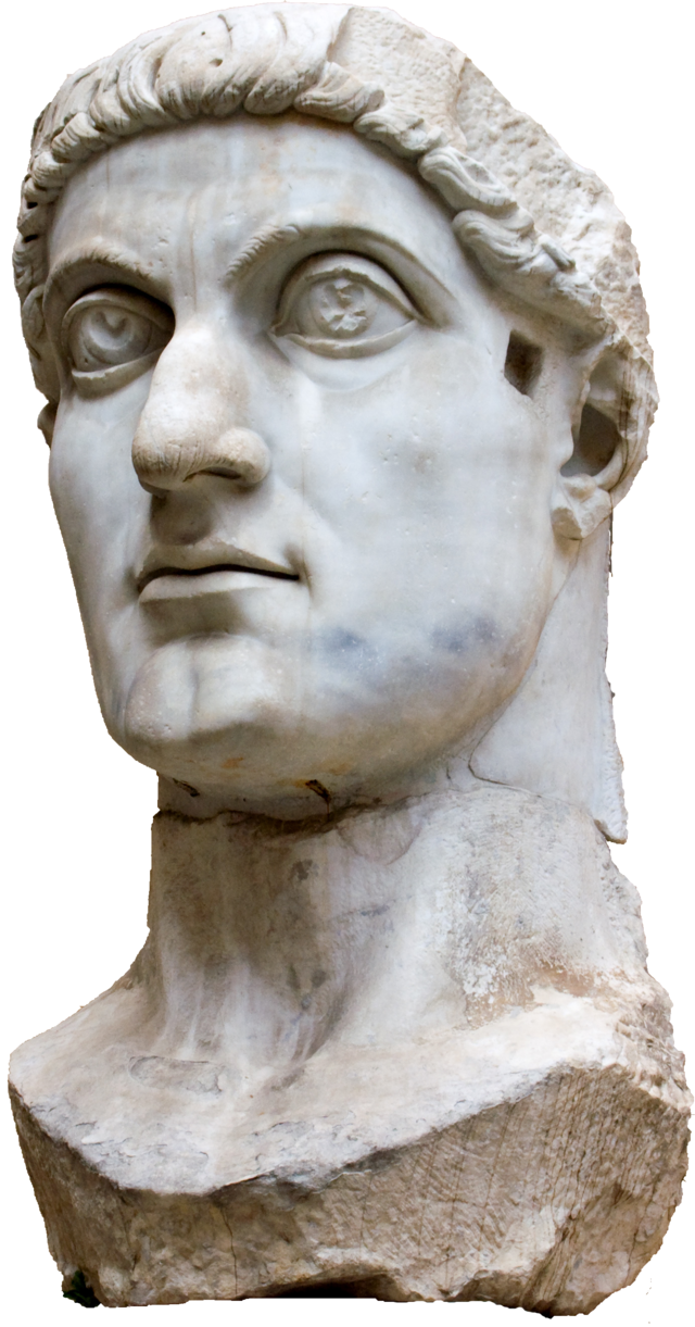 German And Sarmatian Campaigns Of Constantine - Constantine The Great Png (640x1221), Png Download