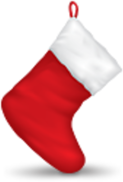 Christmas Stockings Free Png Transparent Background - Christmas Stockings Png (600x600), Png Download