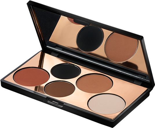 The Minimalist Eyeshadow Palette - Elcie Cosmetics - The Minimalist Eyeshadow Palette (600x605), Png Download