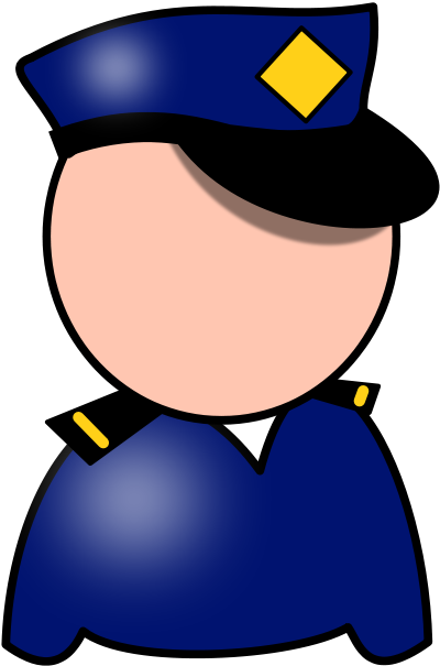 How To Set Use Policeman Clipart (637x900), Png Download
