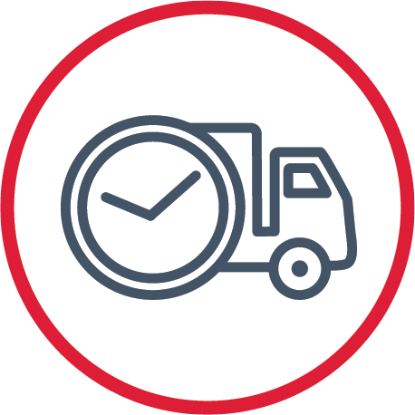 Delivery Time Icon - Logo (458x458), Png Download