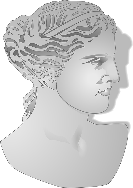 Portrait, Roman, Venus, Tomas, Greece, Milo - Greek Clip Art Transparent (453x640), Png Download
