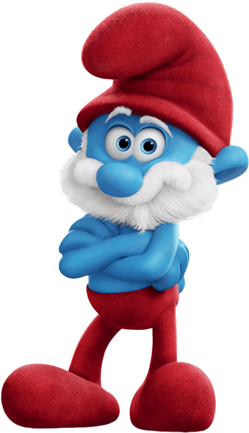 Smurf Village, Lost Village, The Smurfs, 2017 Movies, - Smurfs Lost Village Characters (554x886), Png Download