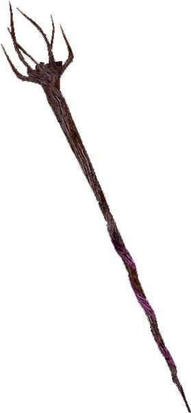 Mage's Staff - Sketch (450x600), Png Download
