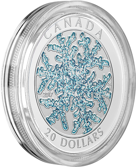 2017 $20 1 Oz Fine Silver Coin - Silver (570x570), Png Download